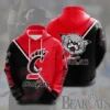 Cincinnati Bearcats All Over Print 3D Hoodie