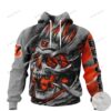 Cincinnati Bengals Skull Jersey 3D Hoodie