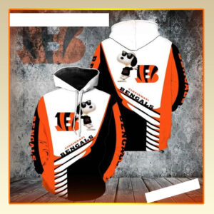Cincinnati Bengals Snoopy 3D Hoodie