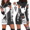 Cincinnati Bengals Snoopy Lover All Over Print 3D Hoodie Dress