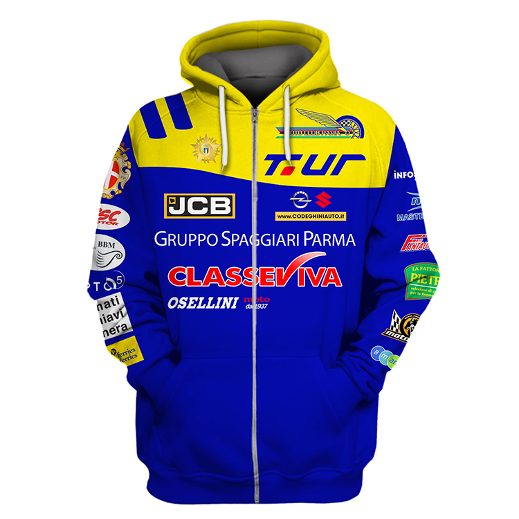 Classeviva Osellini 3D Zip Hoodie Classeviva Osellini 3D Zip Hoodie