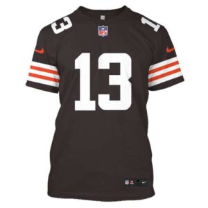 Cleveland Browns Beckham Jr 13 Nfl 3D Shirt