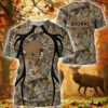 Cleveland Browns Nfl Camo 3D Shirt