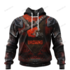 Cleveland Browns Warrior 3D Shirt