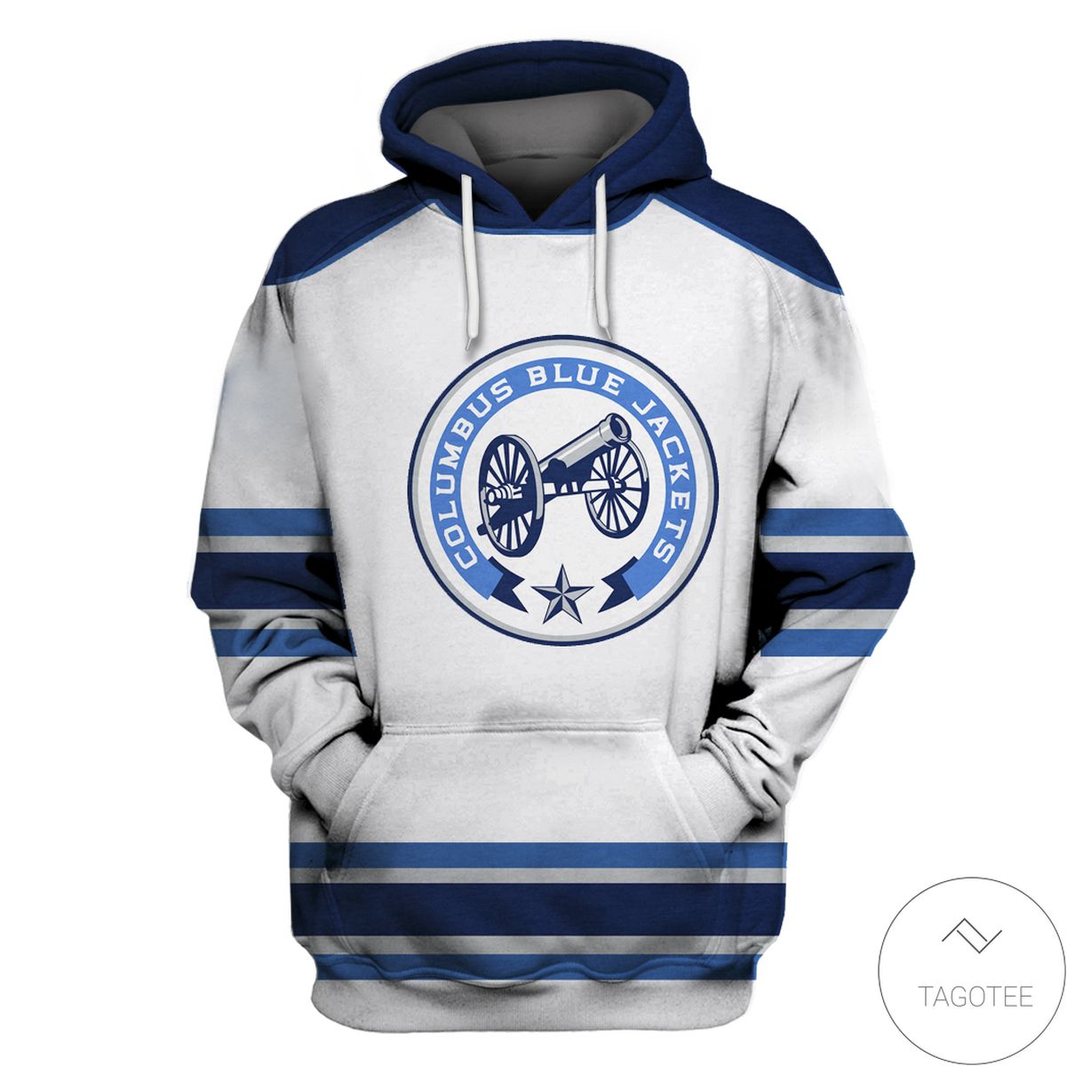Columbus Blue Jackets Branded Team Unisex 3D Hoodie Columbus Blue Jackets Branded Team Unisex 3D Hoodie