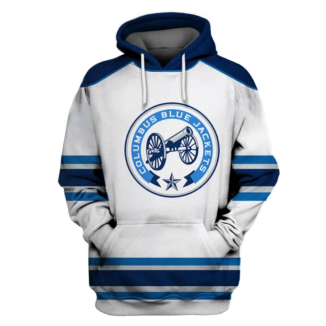 Columbus Blue Jackets Nhl 3D Full Printing Hoodie Columbus Blue Jackets Nhl 3D Full Printing Hoodie