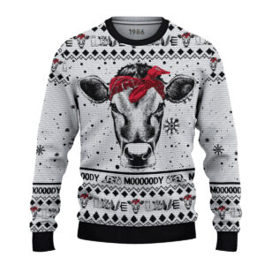 Cow Mooooody 3D Shirt