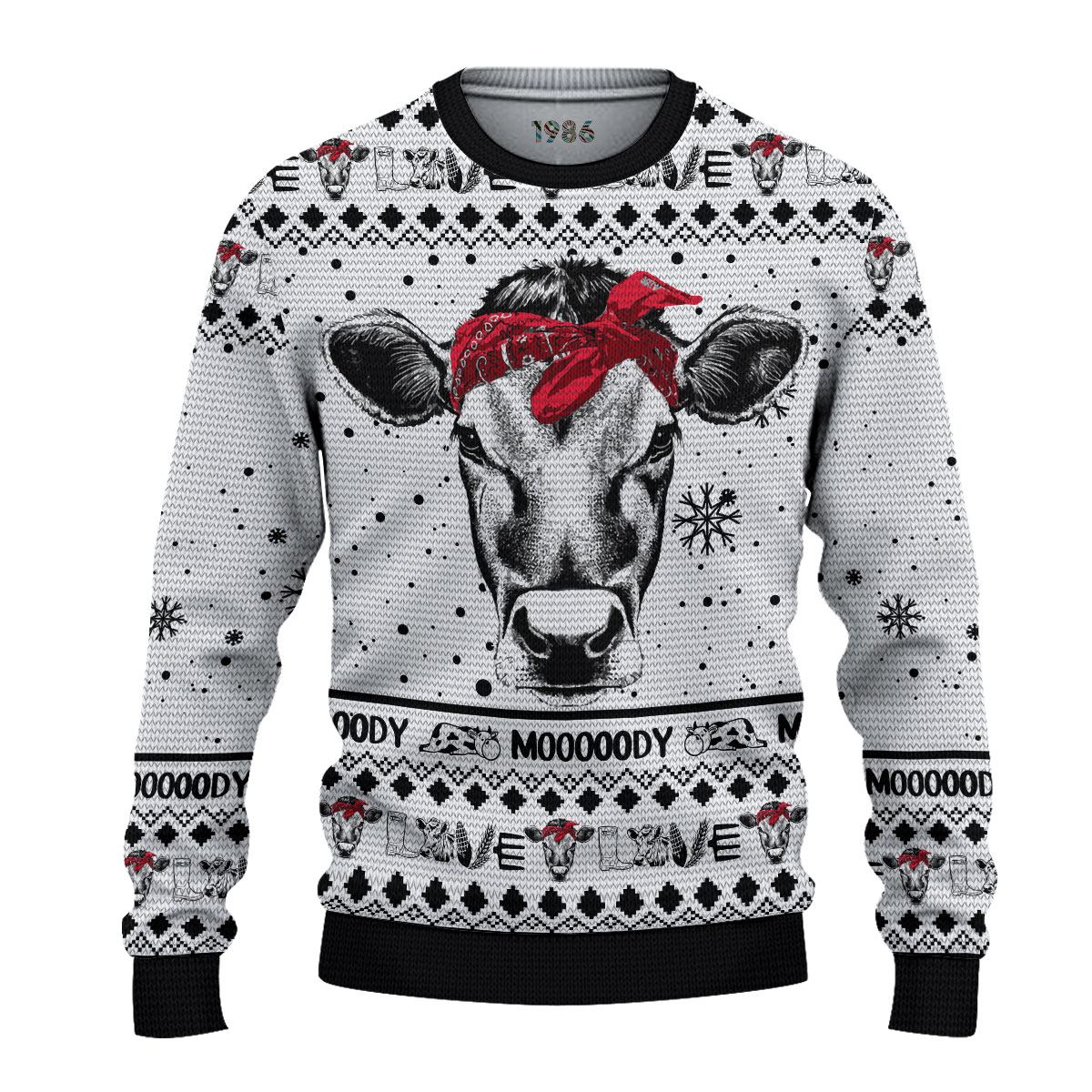 Cow Mooooody 3D Shirt Cow Mooooody 3D Shirt