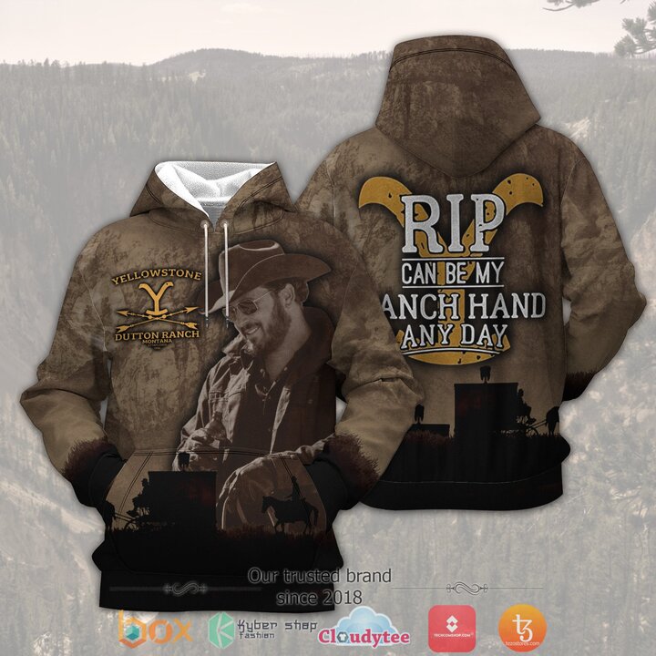 Cowboy Rip Can Be My Ranch Hand Any Day 3D All Over Printed Hoodie Cowboy Rip Can Be My Ranch Hand Any Day 3D All Over Printed Hoodie
