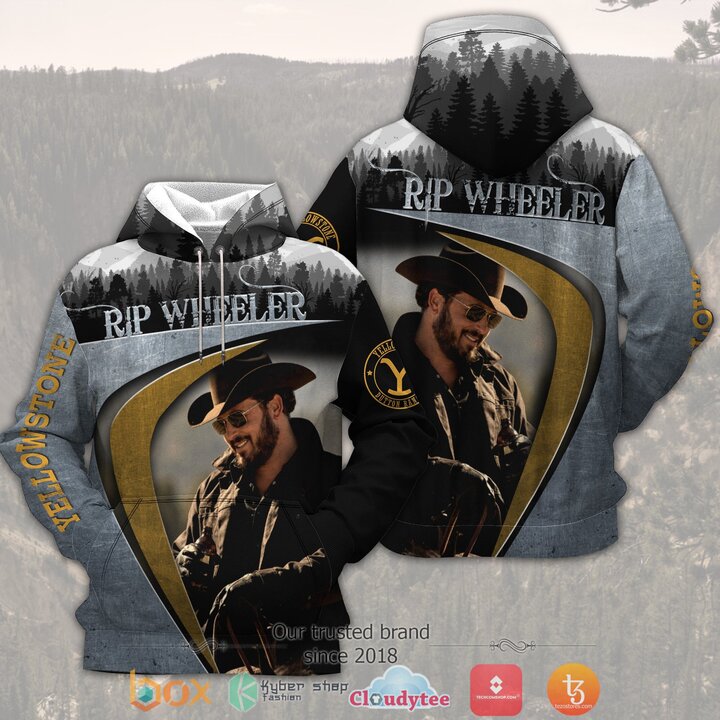 Cowboy Rip Wheeler 3D All Over Printed Hoodie Cowboy Rip Wheeler 3D All Over Printed Hoodie