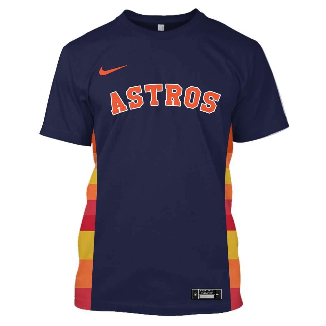 Craig Biggio 7 Houston Astros 3D Shirt Craig Biggio 7 Houston Astros 3D Shirt
