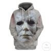 Creepy Face Of Killer Hoodie