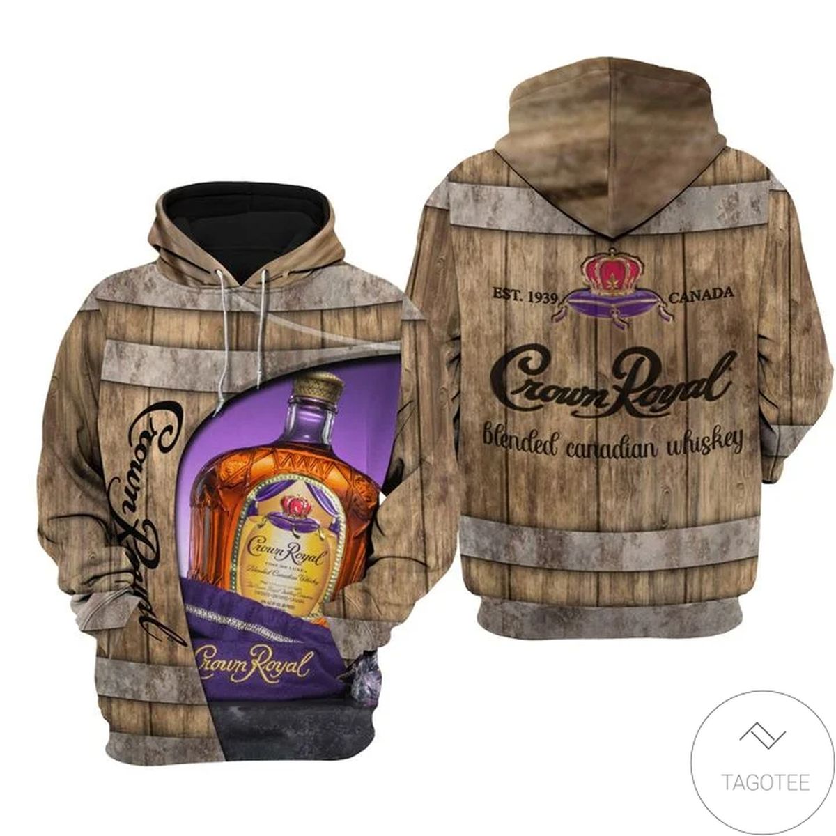 Crown Royal Barrel Hoodie Crown Royal Barrel Hoodie