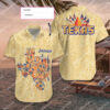 Custom Name Vintage Texas Map All Over Printed Hawaiian Shirt