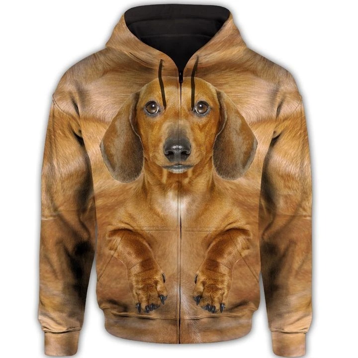 Dachshund Cute 3D Hoodie Dachshund Cute 3D Hoodie