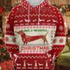 Dachshund Have A Weinerful Christmas Knitted 3D Hoodie