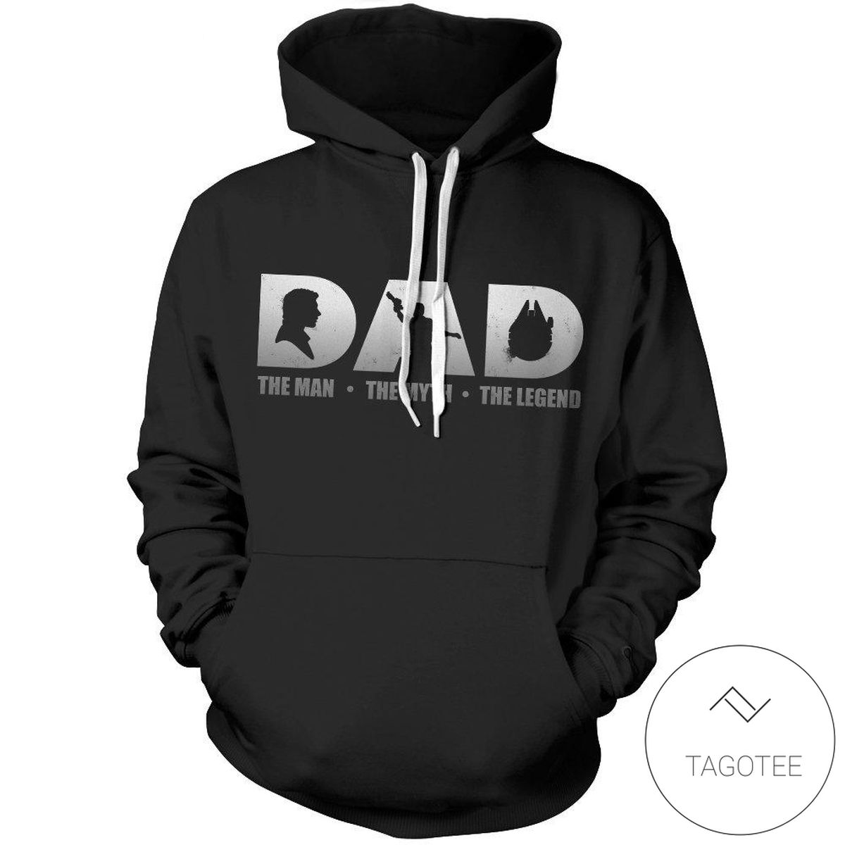 Dad Solo Pullover Hoodie- Tagotee Dad Solo Pullover Hoodie- Tagotee