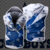 Dallas Cowboy X Gucci Sleeveless Vest Zip Hoodie