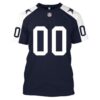 Dallas Cowboys Custom Personalized Nfl 3D Shirt