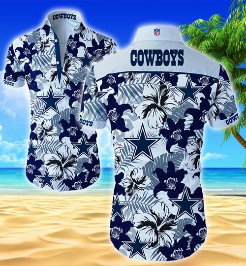 Dallas Cowboys Hawaiian Shirt Summer Button Up Dallas Cowboys Hawaiian Shirt Summer Button Up