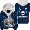 Dallas Cowboys Pennywise The Dancing Clown It Halloween 3D All Over Print Hoodie