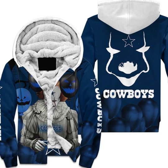Dallas Cowboys Pennywise The Dancing Clown It Halloween 3D All Over Print Hoodie Dallas Cowboys Pennywise The Dancing Clown It Halloween 3D All Over Print Hoodie