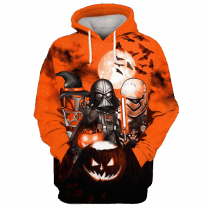 Darth Vader Boba Fett Storm Trooper Halloween Shirt And Hoodie