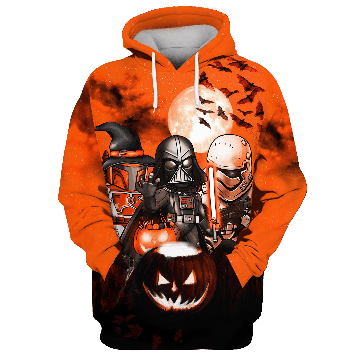 Darth Vader Boba Fett Storm Trooper Halloween Shirt And Hoodie Darth Vader Boba Fett Storm Trooper Halloween Shirt And Hoodie