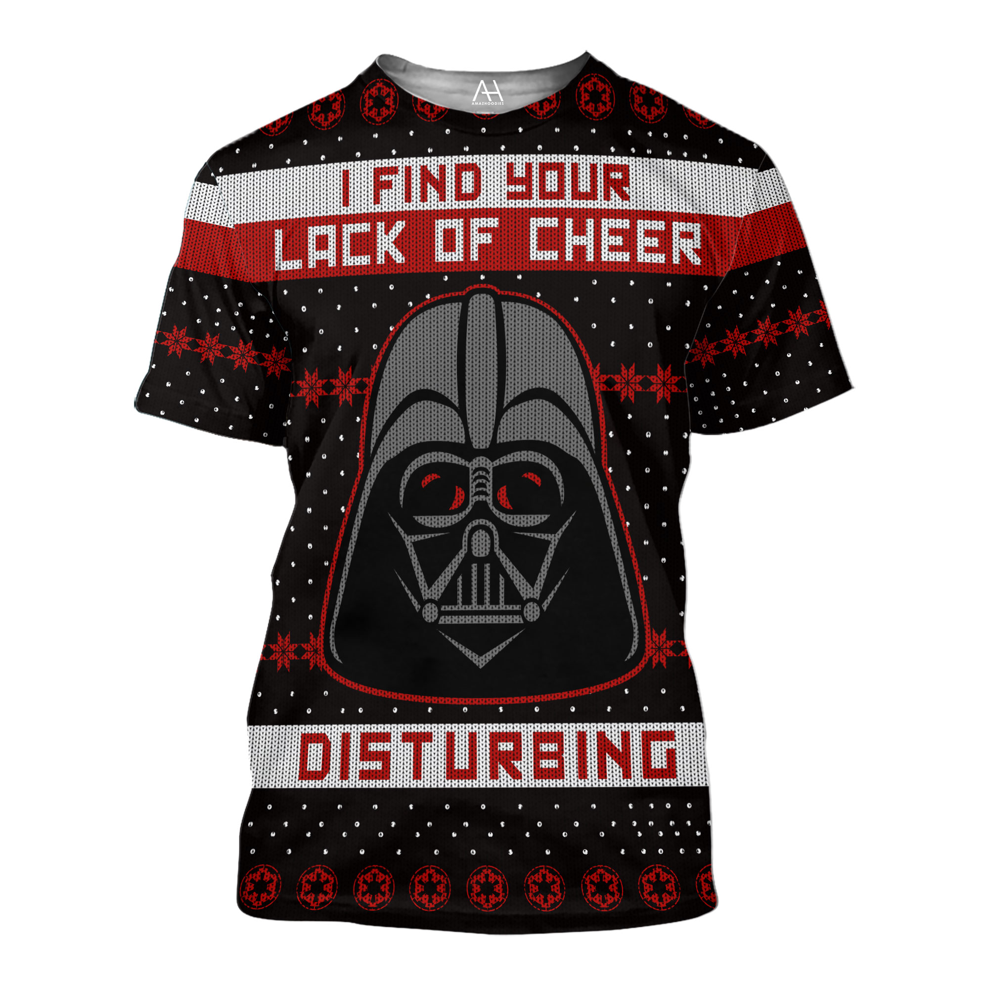 Darth Vader I Find Your Lack Of Cheer Disturbing 3D Shirt Darth Vader I Find Your Lack Of Cheer Disturbing 3D Shirt