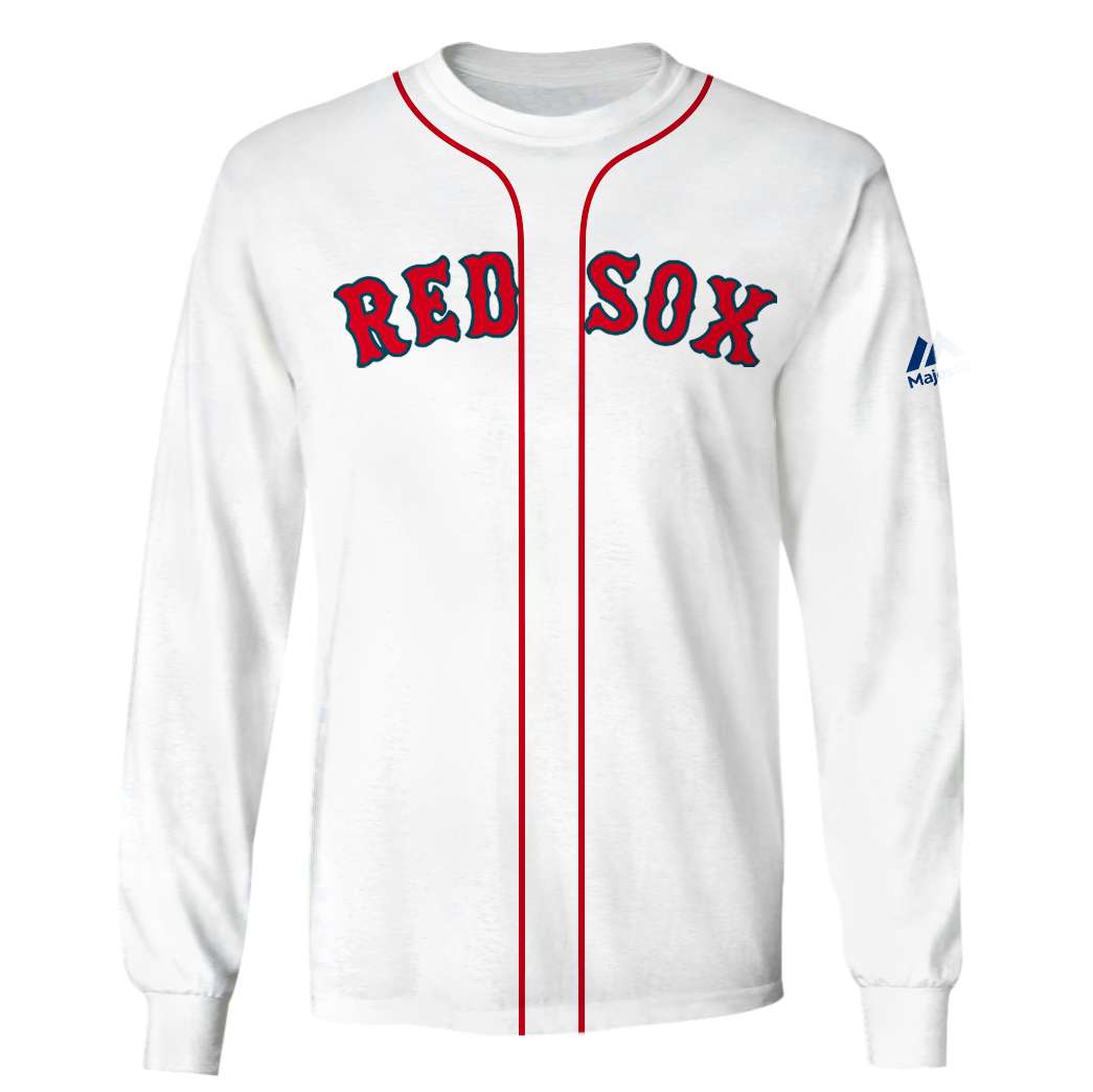David Ortiz 34 Boston Red Sox 3D Shirt David Ortiz 34 Boston Red Sox 3D Shirt