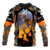 Dear Hunter Orange Camo Custom Personalized 3D Hoodie