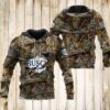 Deer Hunting Busch Light 3D Hoodie