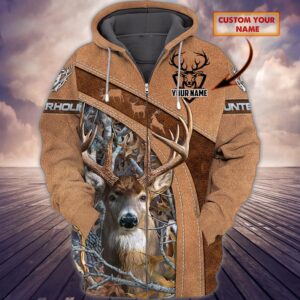 Deer Hunting Custom Personalized 3D All Over Print Hoodie