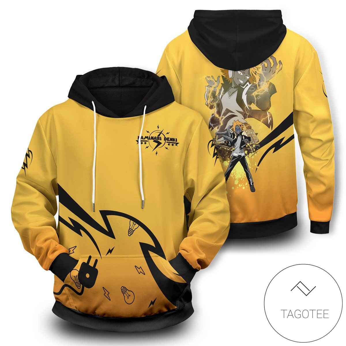 Denki Spirit Pullover Hoodie- Tagotee Denki Spirit Pullover Hoodie- Tagotee