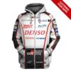 Denso Toyota Hybrid F1 Racing 3D Hoodie