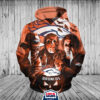 Denver Broncos Halloween Horror Night 3D Pullover Hoodie