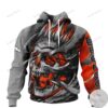 Denver Broncos Skull Jersey 3D Hoodie