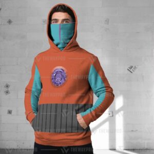 Deoxys Pokemon Hoodie Mask