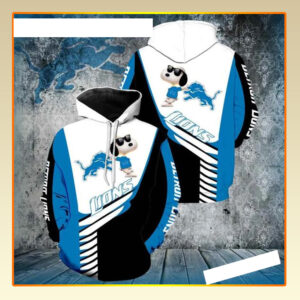 Detroit Lions Snoopy 3D Hoodie