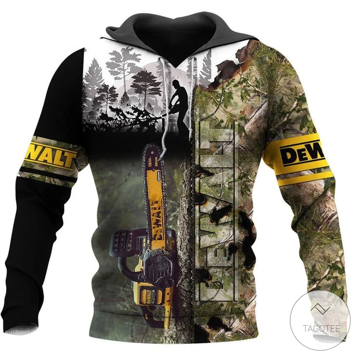 Dewalt Chainsaw Camo Hoodie Dewalt Chainsaw Camo Hoodie