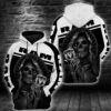 Dodge Ram Skull 3D All Over Print Hoodie