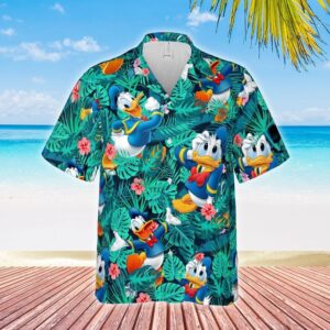 Donald Duck Hawaiian Shirt