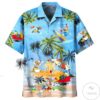 Donald Duck Summer Vacation Cartoon Hawaiian Shirt