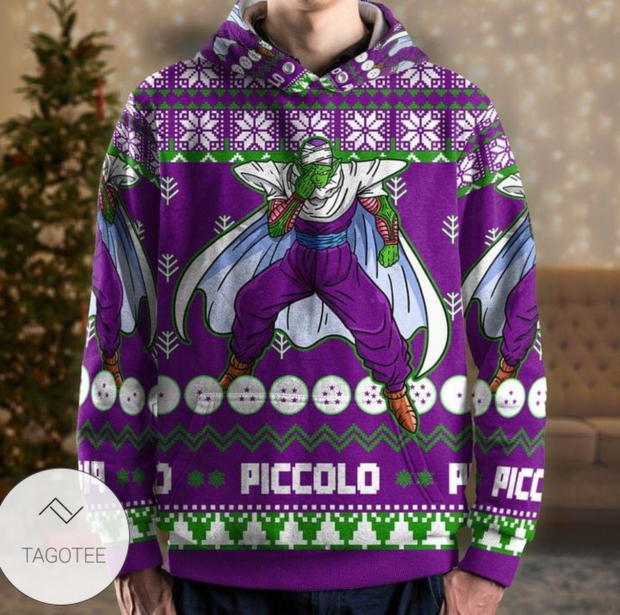 Dragonball Picolo Hoodie Dragonball Picolo Hoodie
