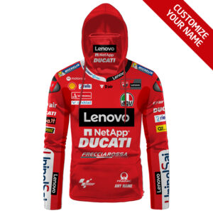 Ducati Lenovo Team Personalized 3D Hoodie Mask