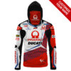 Ducati Pramac Personalized 3D Hoodie Mask