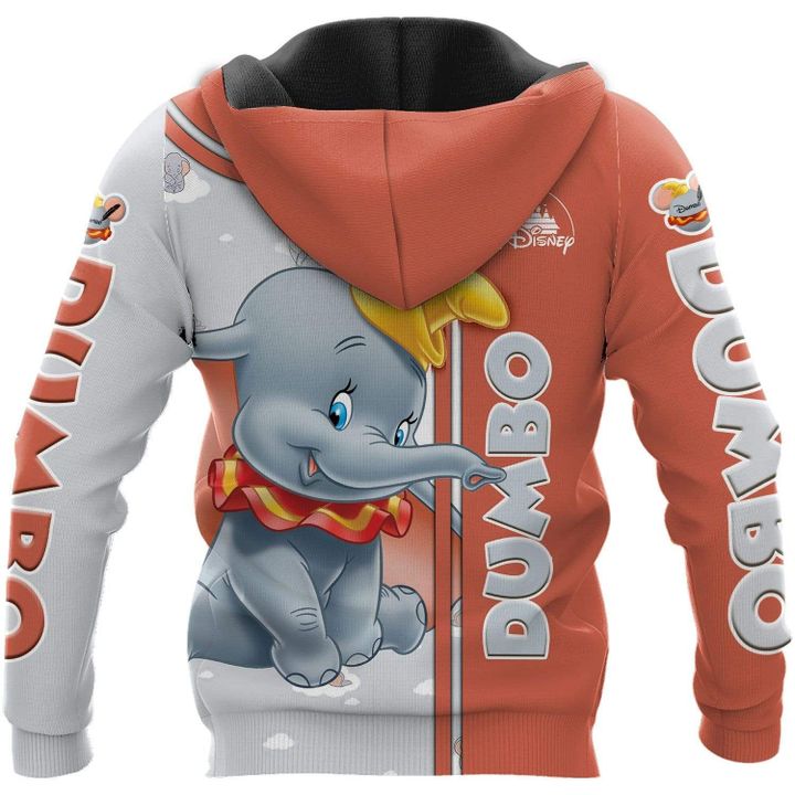 Dumbo Elephant 3D All Over Print Hoodie Dumbo Elephant 3D All Over Print Hoodie