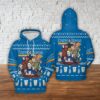 Dutch Bros Horror Drinking 3D Hoodie