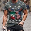 Eagle Mexican By Birth American By Choice 3D Shirt