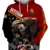Eagle National Vietnam War Veterans Day 3D Hoodie And T-Shirt